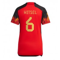 Echipament fotbal Belgia Axel Witsel #6 Tricou Acasa Mondial 2022 pentru femei maneca scurta